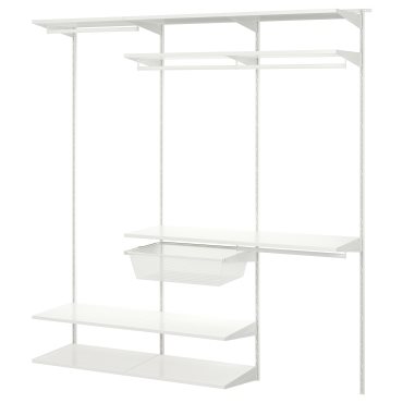 BOAXEL, wardrobe combination, 187x40x201 cm, 994.694.75