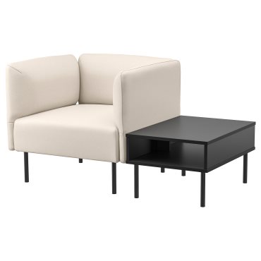 LILLEHEM, armchair with side table, 995.363.14