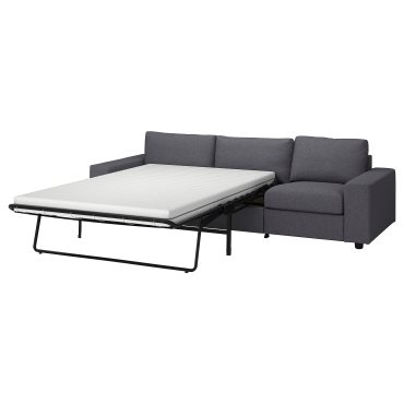 VIMLE, τριθέσιος καναπές-κρεβάτι με πλατιά μπράτσα, 995.452.57