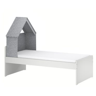 SLÄKT, bed frame with bed accessory, 90x200 cm, 996.084.19
