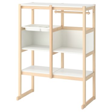 FLISAT, open storage combination, 88x38x117 cm, 996.249.28