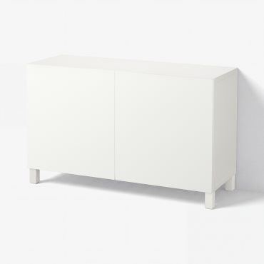 BESTÅ, storage combination with doors, 120x42x74 cm, 892.098.26