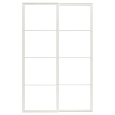 PAX, σκελετοί συρόμενων πορτών με ράγα, 150x236 cm, 004.581.88