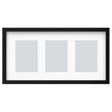 RODALM, frame for 3 pictures, 55x28 cm, 005.537.22