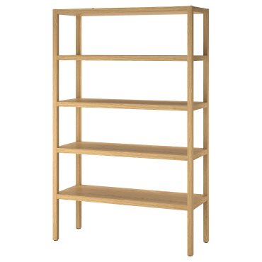 STOCKHOLM 2025, shelving unit, 120x40x188 cm, 005.866.33