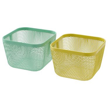 IKEA 365+, καλάθι αποθήκευσης φαγητού, 2 τεμ. 14x14x10 cm, 006.013.32