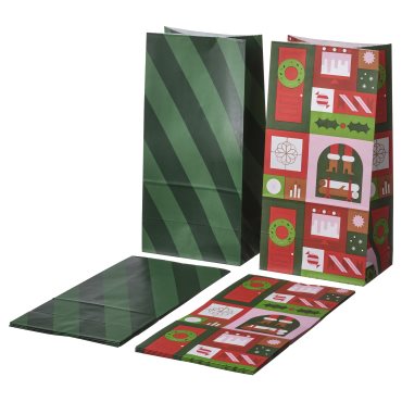 VINTERFINT, paper bag/12 pack, 15x30 cm, 006.047.88