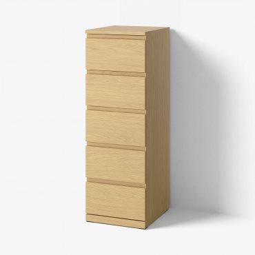 STORKLINTA, chest of 5 drawers, 40x50x120 cm, 006.275.39