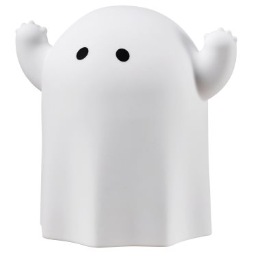 KUSTFYR 2026, decorative table lamp with built-in LED light source/ghost/battery-operated, 006.325.50