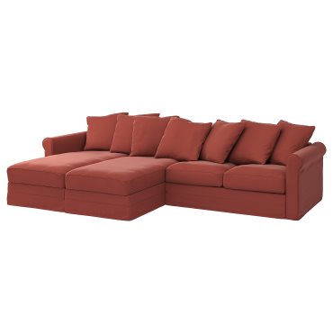 GRONLID, 4θέσιος καναπές με 2 σεζλόνγκ, 094.089.81