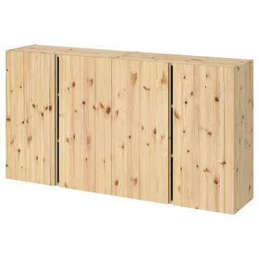 IVAR, wall cabinet with doors, 094.173.82