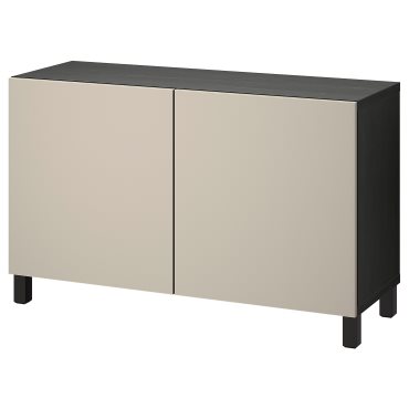 BESTÅ, storage combination with doors, 120x42x74 cm, 094.214.21