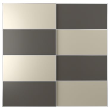 MEHAMN, pair of sliding doors, 200x201 cm, 094.362.67