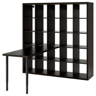KALLAX/LAGKAPTEN, desk combination, 182x159x182 cm, 094.816.55