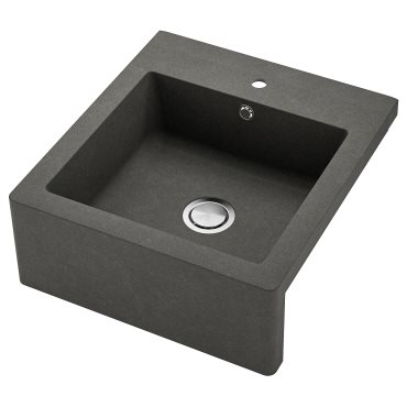 TALLSJÖN, sink bowl with visible front, 60x65 cm, 094.913.48