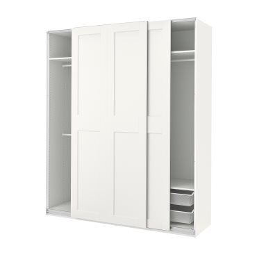 PAX/GRIMO, ντουλάπα με συρόμενες πόρτες, 200x66x236 cm, 095.028.51