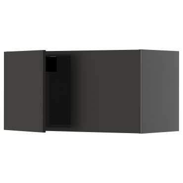 METOD, wall cabinet with 2 doors, 80x40 cm, 095.887.03