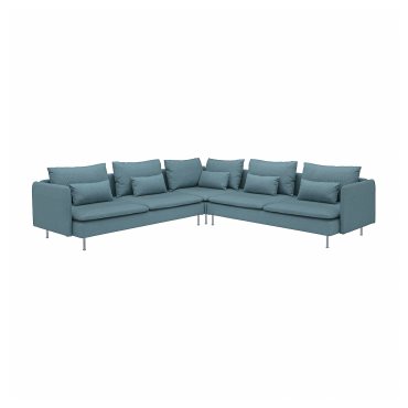SÖDERHAMN, corner sofa, 6-seat, 096.223.25