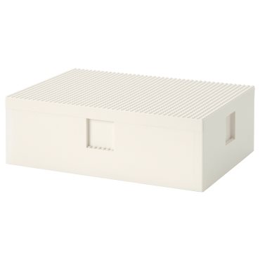 BYGGLEK, LEGO® box with lid, 35x26x12 cm, 103.542.08