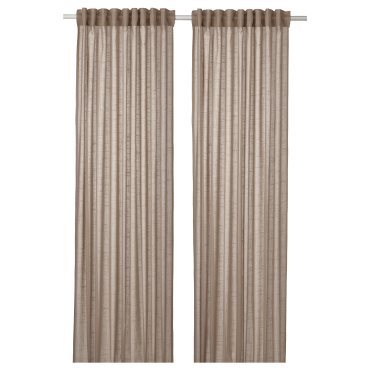 SILVERLÖNN, sheer curtains 1 pair, 145x300 cm, 104.939.78