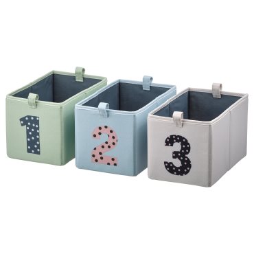 BARNDRÖM, box set of 3, 17x27x17 cm, 105.606.23