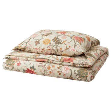 NÄSSELKLOCKA, duvet cover and pillowcase, 150x200/50x60 cm, 105.845.44