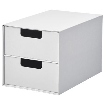 FJÄDERHARV, mini chest with 2 drawers, 16x25 cm, 105.969.00