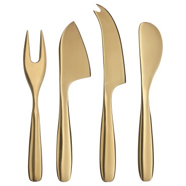TILLAGD, cheese knife, set of 4, 106.059.47