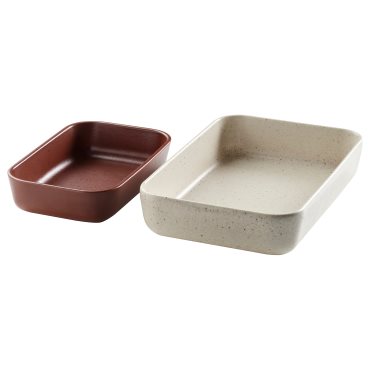 LYCKAD, oven/serving dish, set of 2, 106.079.51
