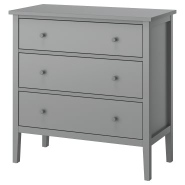 GULLABERG, συρταριέρα με 3 συρτάρια, 99x48x100 cm, 106.098.94