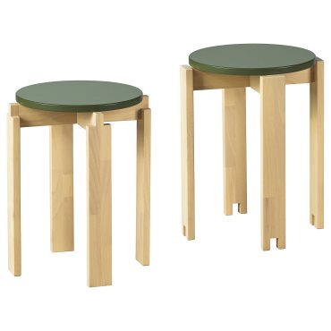 KOMPISHÄNG, stool, set of 2, 106.287.60