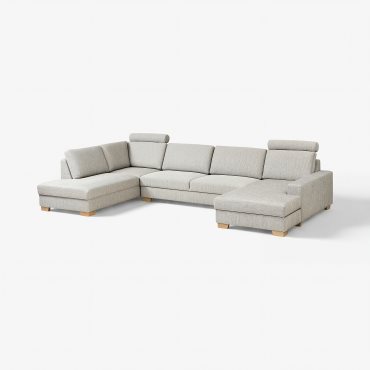 SÖRVALLEN, corner sofa 5-seat with chaise longue/right, 194.194.08