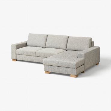 SÖRVALLEN, 3-seat sofa with chaise longue/right, 194.194.13