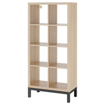 KALLAX, shelving unit with underframe, 77x164 cm, 194.426.54