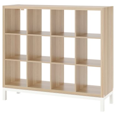 KALLAX, shelving unit with underframe, 147x129 cm, 194.427.10