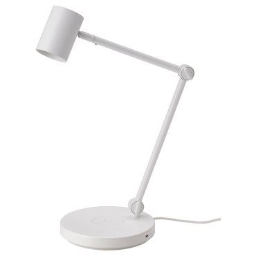 NYMÅNE, work lamp with wireless charging, 204.486.07