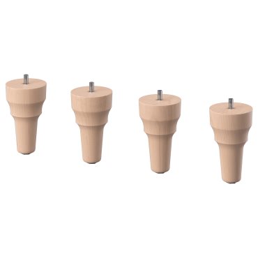 ESSEBODA, legs for sofa, 4 pack, 205.255.49