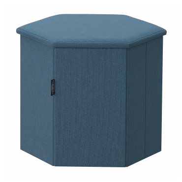 KJUGE, pouffe with storage, 205.655.21