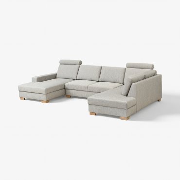 SÖRVALLEN, corner sofa 4-seat with chaise longue/left, 294.194.03