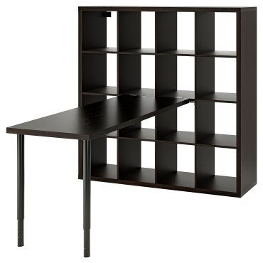 KALLAX/LAGKAPTEN, desk combination, 147x179x147 cm, 294.816.78