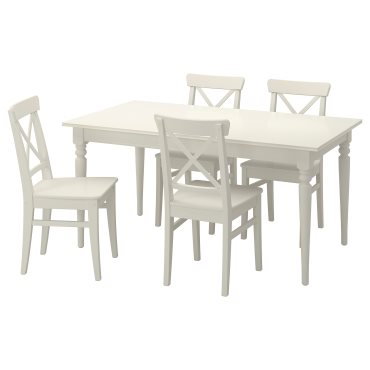 INGATORP/INGOLF, table and 4 chairs, 299.173.07