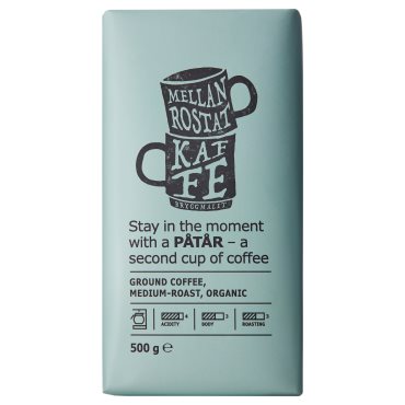 PATAR, filter coffee medium roast organic/UTZ certified/100 % Arabica beans, 500 g, 303.242.39