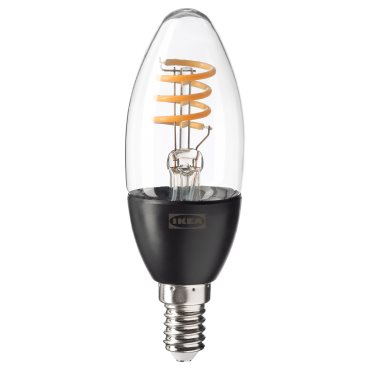 TRADFRI, λαμπτήρας LED E14 250 lumen, ασύρματης ρύθμισης θερμό λευκό/κεράκι, 304.413.80