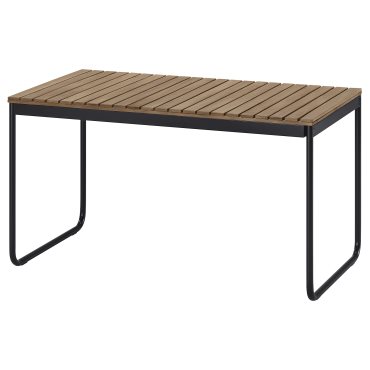 VÄSMAN, extendable table outdoor, 135/190x74 cm, 304.690.34