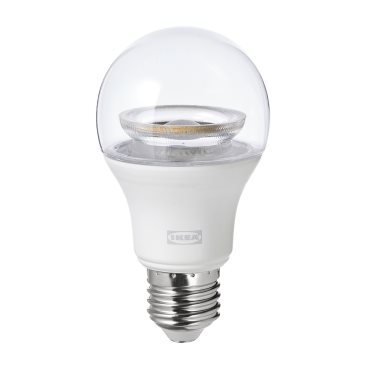 TRÅDFRI, LED bulb E27 806 lumen/wireless dimmable white spectrum/globe, 304.867.88
