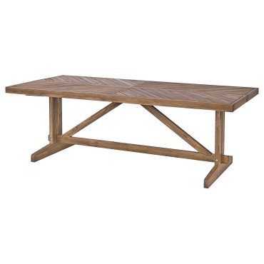 NORRMANSÖ, τραπέζι εξωτερικού χώρου, 220x100 cm, 305.007.94