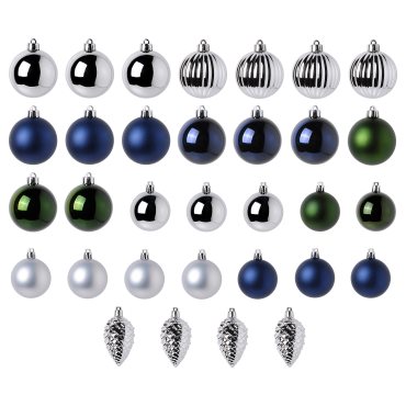 VINTERFINT, decoration bauble, 32 pack, 305.273.74