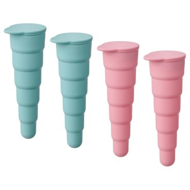 UPPFYLLD, ice lolly maker/4 pack, 16 cm, 305.332.33