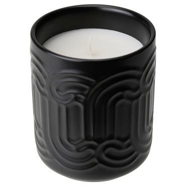 SOTRONN, scented candle in ceramic jar/matcha tea & ginger, 45 hr, 305.623.72