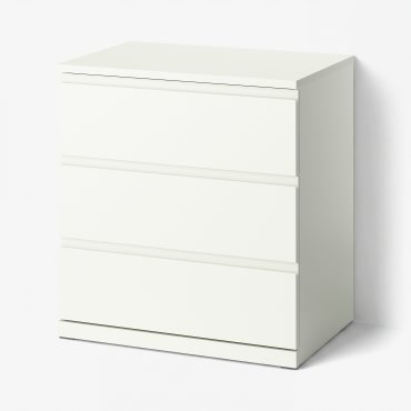 STORKLINTA, chest of 3 drawers, 70x50x75 cm, 306.275.33